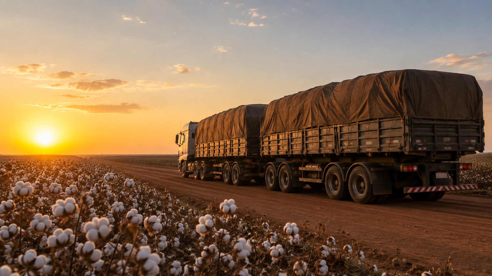 Safra de Algodão no Mato Grosso e na Bahia: O Pneu Ideal para Alta Rodagem