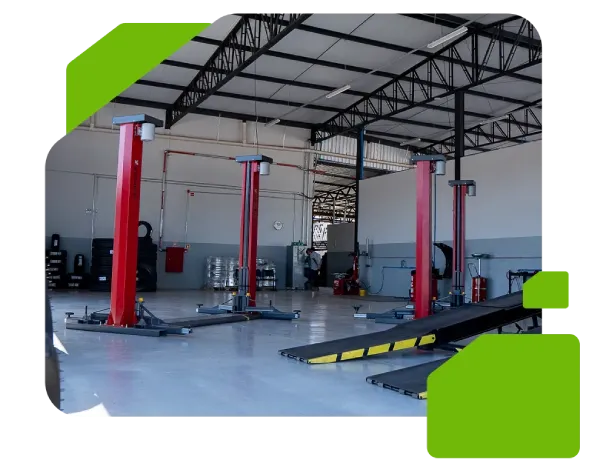 Foto do centro automotivo da RPS