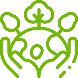 Ícone de sustentabilidade.